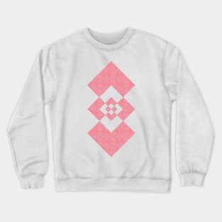 MidCentury Pink Crewneck Sweatshirt